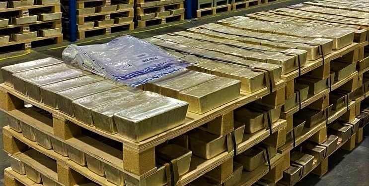 international gold storage