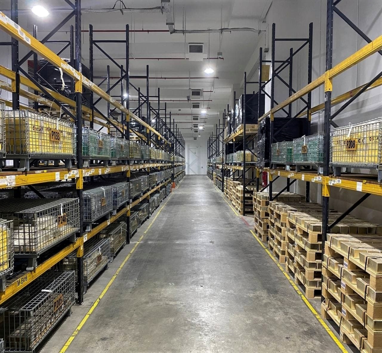 international gold storage